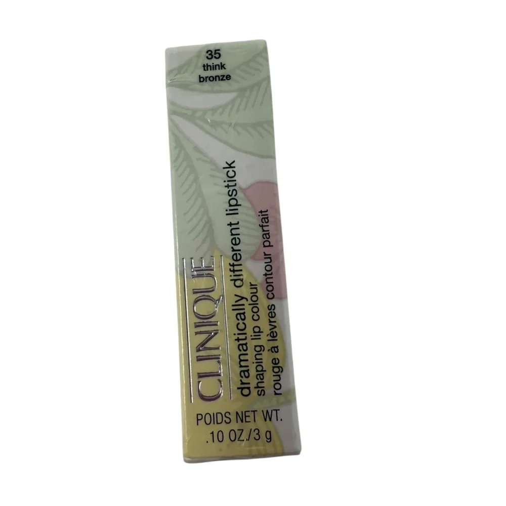 Clinique Dramatically Different Think Bronze Lipstick one tube New in box